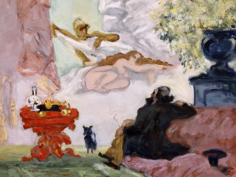 1828-Paul-Ferdinand Gachet - Copia tratta da Cézanne, Un'Olimpia moderna
